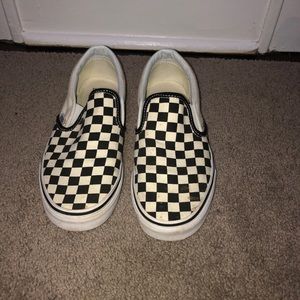 Checkered Vans